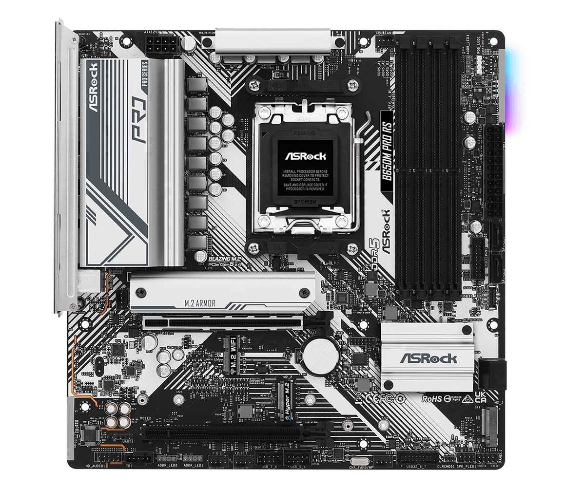 Материнська плата ASRock B650M PRO RS Socket AM5